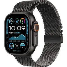 Apple Watch Ultra 2 (Milan) 49mm | New Seal, Màu: Vỏ Titan Đen, Dây đồng hồ: Dây Milan (Đen), Kích thước dây: Size S (130-160mm)