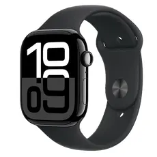 Apple Watch S10 (Nhôm eSIM) | New Seal, Chọn phiên bản: Bản Quốc Tế, Chọn kích cỡ màn: 42mm, Màu: Vỏ Nhôm Đen, Dây đồng hồ: Dây Sport Band (Đen), Kích thước dây: Size S/M (130-180mm)