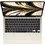 MacBook Air (M2 2022) 13 inch 8CPU/8GPU 8GB/512GB Vàng | Đẹp 99%, Chọn CPU/GPU: 8CPU/8GPU, Chọn bộ RAM/SSD: 8GB/512GB, Màu: Vàng, Chất lượng máy: Đẹp 99%, 2 image
