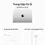 MacBook Pro (M3 2023) 14 inch 8CPU/10GPU 8GB/512GB Bạc | Đẹp 99%, Chọn CPU/GPU: 8CPU/10GPU, Chọn bộ RAM/SSD: 8GB/512GB, Màu: Bạc, Chất lượng máy: Đẹp 99%, 5 image
