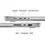 MacBook Pro (M5 Max-2026) 16 inch 18CPU/40GPU 48GB/2TB Bạc (Kính tiêu chuẩn) (New Seal), Chọn CPU/GPU: 18CPU/40GPU, Chọn bộ RAM/SSD: 48GB/2TB, Màu: Bạc, Chọn kính màn hình: Kính tiêu chuẩn, 3 image