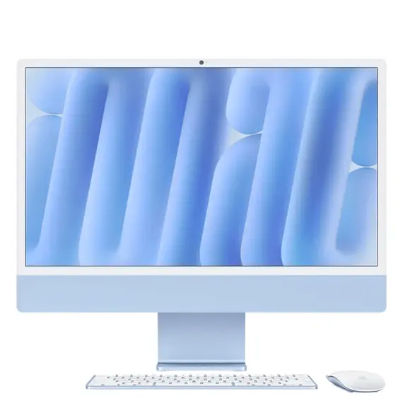 iMac 24 inch (M4-2024) 2xThunderbolt 8CPU/8GPU 16GB/512GB Xanh Dương (New Seal), Chọn CPU/GPU: 8CPU/8GPU, Chọn bộ RAM/SSD: 16GB/512GB, Màu: Xanh Dương