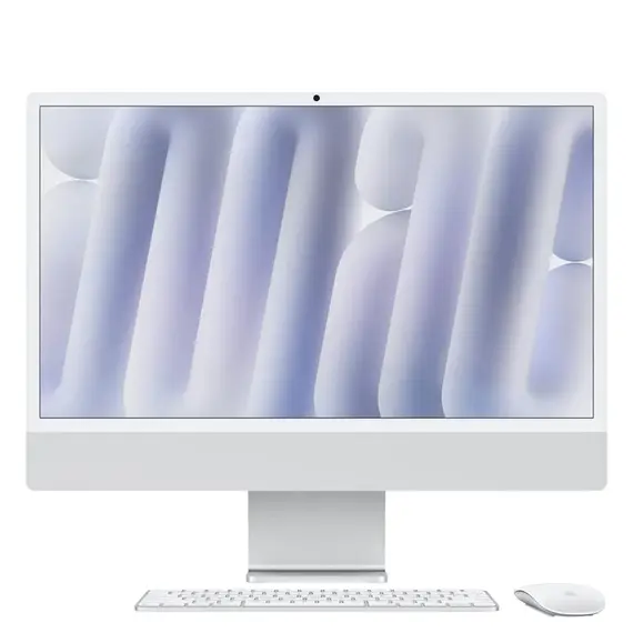 iMac 24 inch (M4-2024) 2xThunderbolt 8CPU/8GPU 16GB/256GB Xám Bạc (New Seal), Chọn CPU/GPU: 8CPU/8GPU, Chọn bộ RAM/SSD: 16GB/256GB, Màu: Xám Bạc