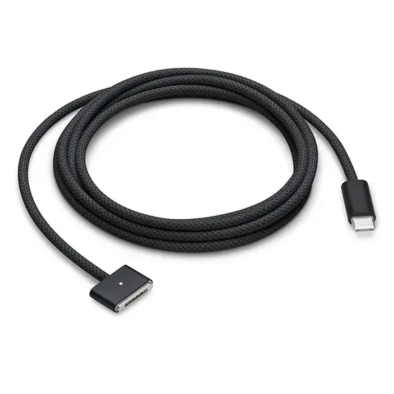 Cáp sạc Apple USB-C sang MagSafe 3 (2m) Đen, Màu: Đen