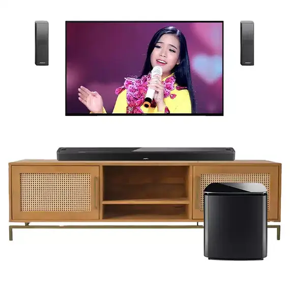 Dàn Âm Thanh Bose Smart Ultra Soundbar + Bose Bass Module 700 (New Seal)