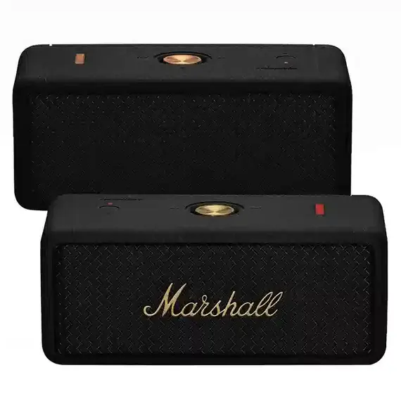 Loa Marshall Emberton 2 Black & Brass (New Seal), Màu: Black & Brass