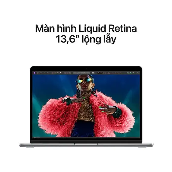 MacBook Air (M3 2024) 15 inch 8CPU/10GPU 16GB/256GB Vàng | Đẹp 99%, Chọn CPU/GPU: 8CPU/10GPU, Chọn bộ RAM/SSD: 16GB/256GB, Màu: Vàng, Chất lượng máy: Đẹp 99%, 8 image