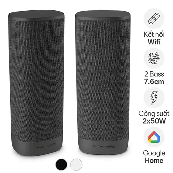 Loa Harman Kardon Citation Surround Đen (New Seal), Màu: Đen
