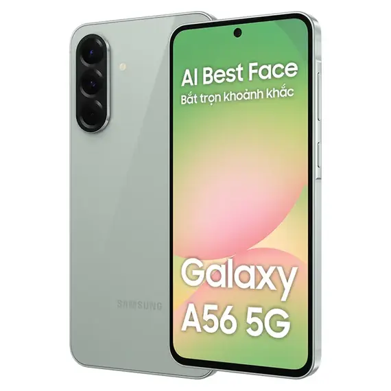 Samsung Galaxy A56 5G 256GB Xanh (New Seal), Chọn bộ nhớ: 256GB, Màu: Xanh, 2 image