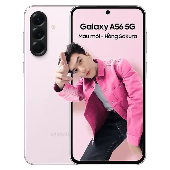 Samsung Galaxy A56 5G 128GB Hồng (New Seal), Chọn bộ nhớ: 128GB, Màu: Hồng