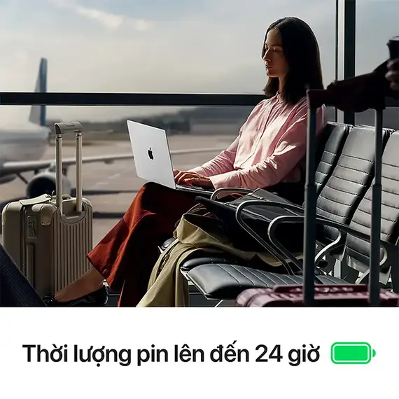 MacBook Pro (M5 Pro-2026) 14 inch 15CPU/16GPU 24GB/2TB Bạc (Kính tiêu chuẩn) (New Seal), Chọn CPU/GPU: 15CPU/16GPU, Chọn bộ RAM/SSD: 24GB/2TB, Màu: Bạc, Chọn kính màn hình: Kính tiêu chuẩn, 7 image