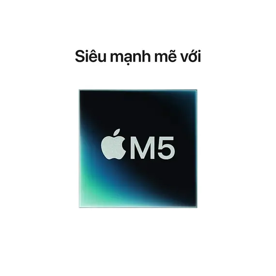 MacBook Pro (M5-2025) 14 inch 10CPU/10GPU 24GB/512GB Bạc (Kính tiêu chuẩn) (New Seal), Chọn CPU/GPU: 10CPU/10GPU, Chọn bộ RAM/SSD: 24GB/512GB, Màu: Bạc, Chọn kính màn hình: Kính tiêu chuẩn, 3 image