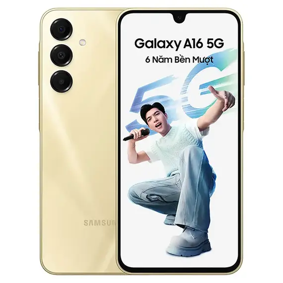 Samsung Galaxy A16 5G | New Seal 8/128GB Vàng, Chọn dung lượng: 8/128GB, Màu: Vàng