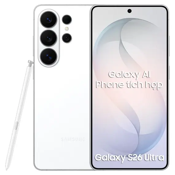 Samsung Galaxy S26 Ultra 16/1TB Trắng (New Seal), Chọn dung lượng: 16/1TB, Màu: Trắng
