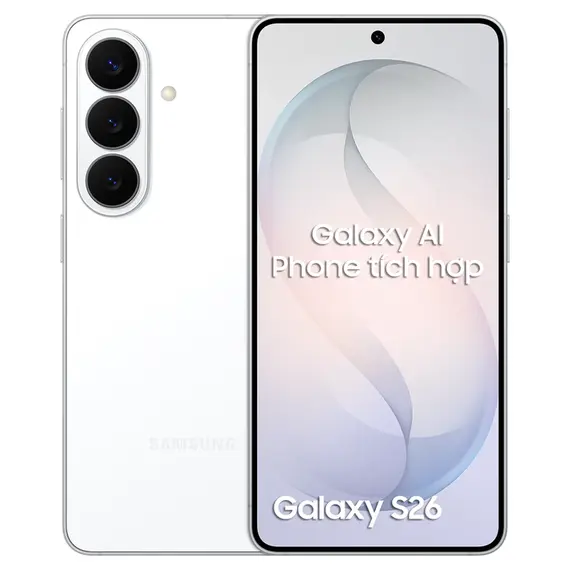 Samsung Galaxy S26 12/256GB Trắng (New Seal), Chọn dung lượng: 12/256GB, Màu: Trắng